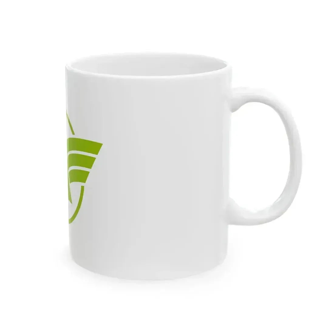 Flag of Aka Fukuoka (Japan) White Coffee Mug - Go Mug Yourself