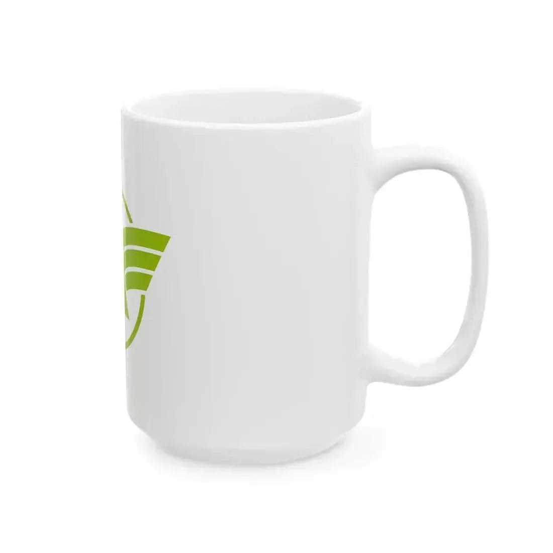 Flag of Aka Fukuoka (Japan) White Coffee Mug - Go Mug Yourself
