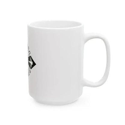 Flag of Akabira Hokkaido 1949-1966 (Japan) White Coffee Mug - Go Mug Yourself