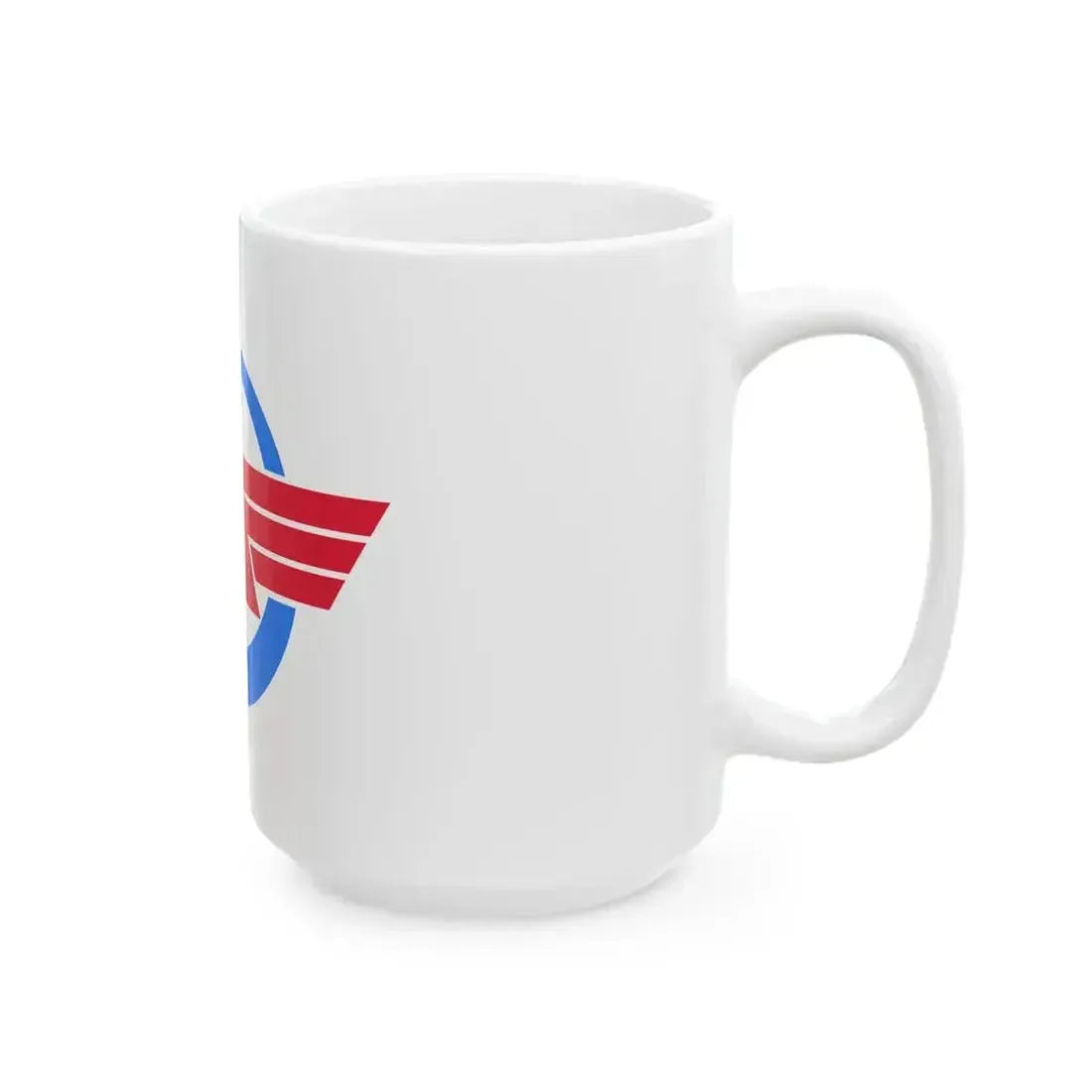 Flag of Akasaki Tottori 1954-2004 (Japan) White Coffee Mug - Go Mug Yourself