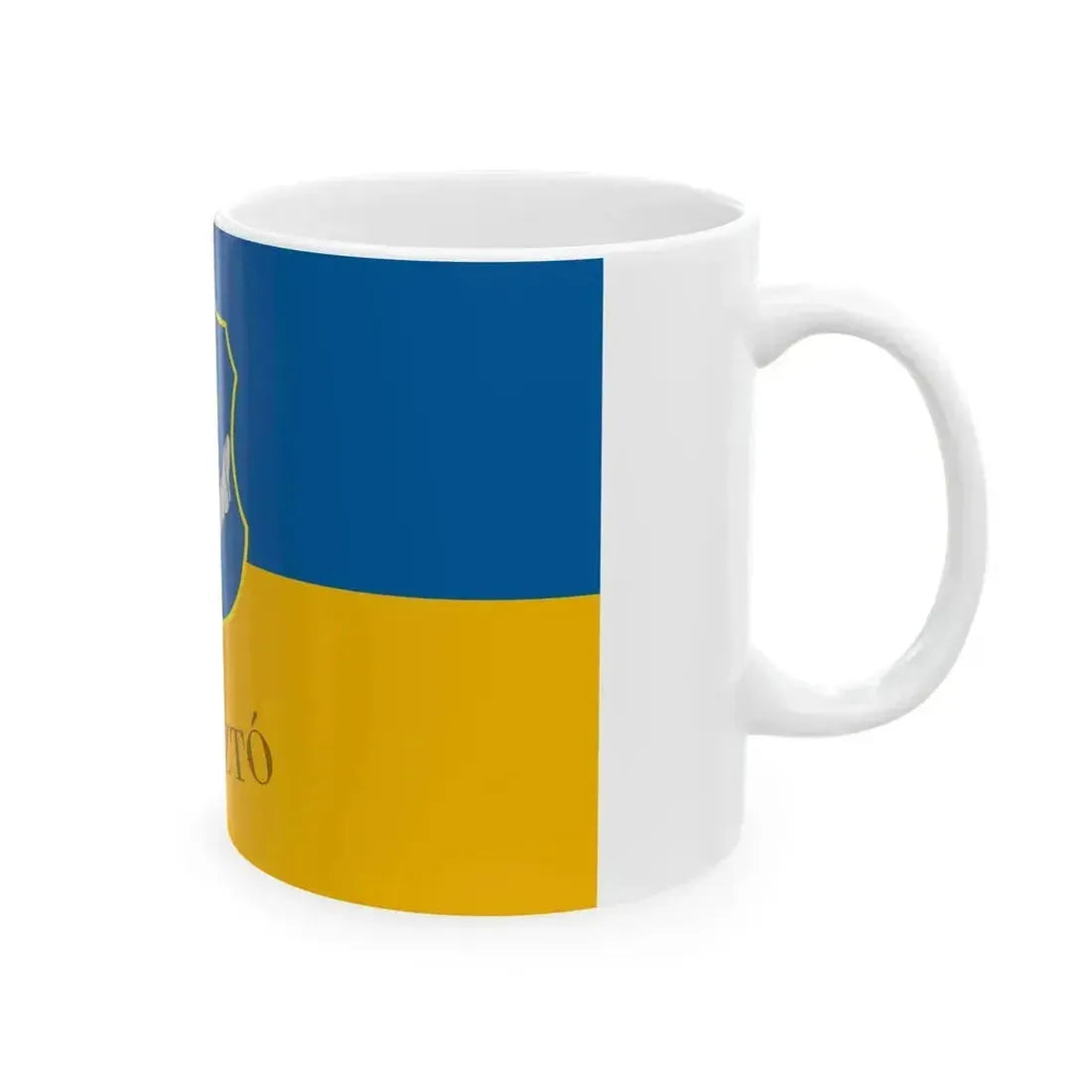 Flag of Akaszto variant (Hungary) White Coffee Mug - Go Mug Yourself