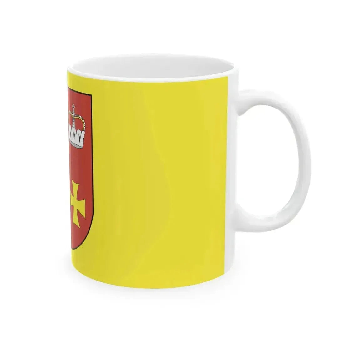 Flag of Akciabrski (Belarus) White Coffee Mug - Go Mug Yourself