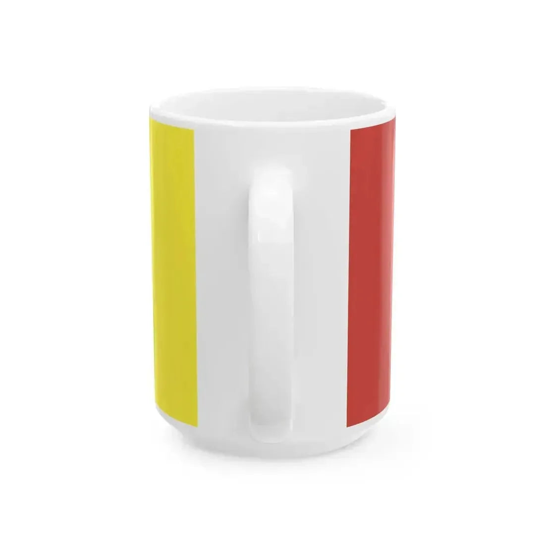 Flag of Akciabrski (Belarus) White Coffee Mug - Go Mug Yourself