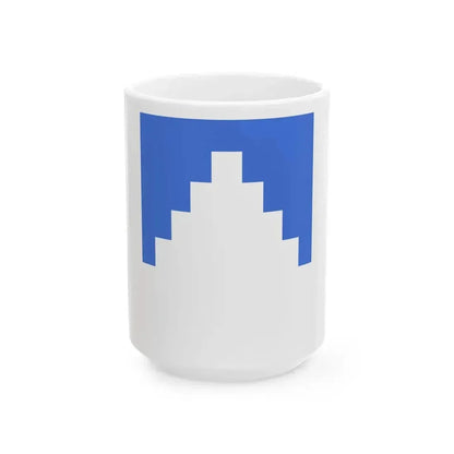Flag of Akershus (Norway) White Coffee Mug 15oz - Go Mug Yourself