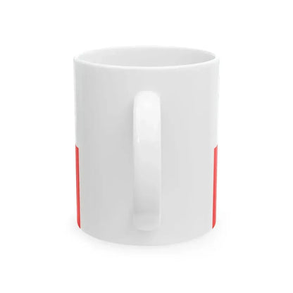 Flag of Akhalgori Municipality (Georgia) White Coffee Mug - Go Mug Yourself