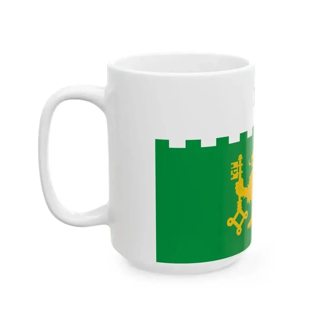 Flag of Akhaltsikhe City (Georgia) White Coffee Mug - Go Mug Yourself