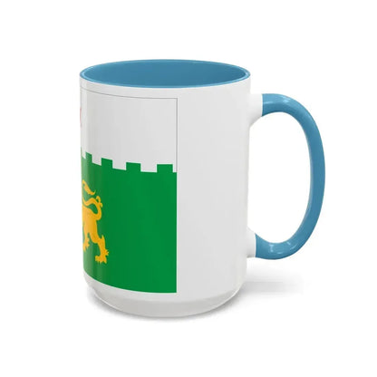 Flag of Akhaltsikhe Georgia - Accent Coffee Mug - Go Mug Yourself