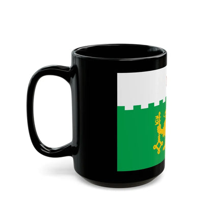 Flag of Akhaltsikhe Georgia - Black Coffee Mug-Go Mug Yourself