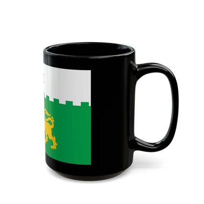 Flag of Akhaltsikhe Georgia - Black Coffee Mug-Go Mug Yourself