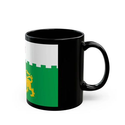 Flag of Akhaltsikhe Georgia - Black Coffee Mug-Go Mug Yourself