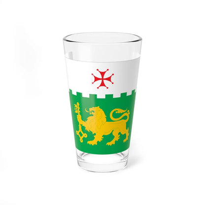 Flag of Akhaltsikhe Georgia - Pint Glass 16oz-16oz-Go Mug Yourself