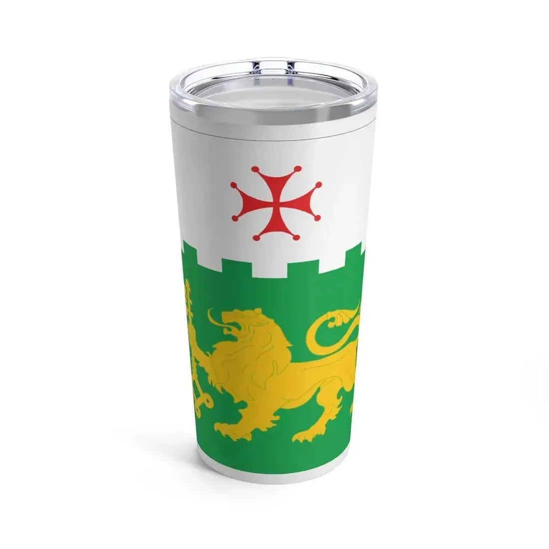 Flag of Akhaltsikhe Georgia - Tumbler 20oz 20oz - Go Mug Yourself