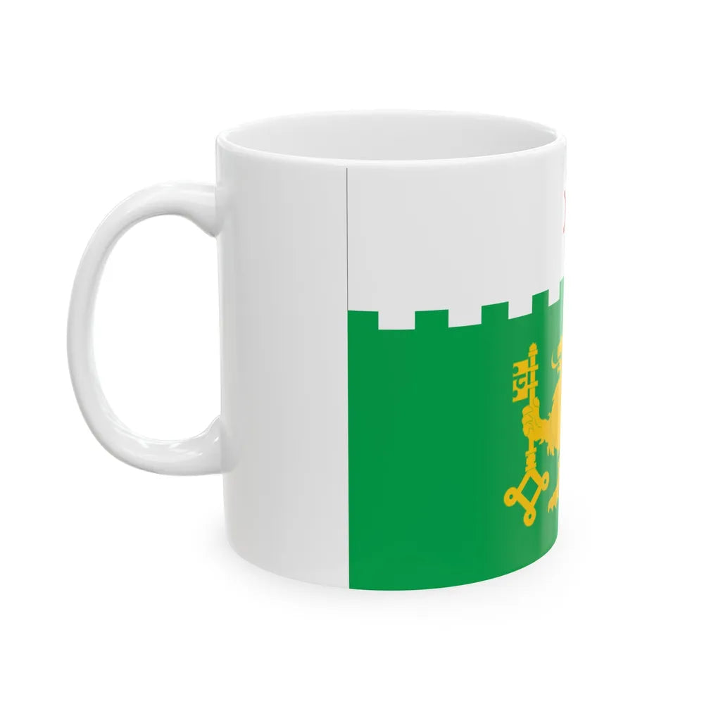 Flag of Akhaltsikhe Georgia - White Coffee Mug-Go Mug Yourself