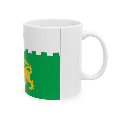 Flag of Akhaltsikhe Georgia - White Coffee Mug-Go Mug Yourself