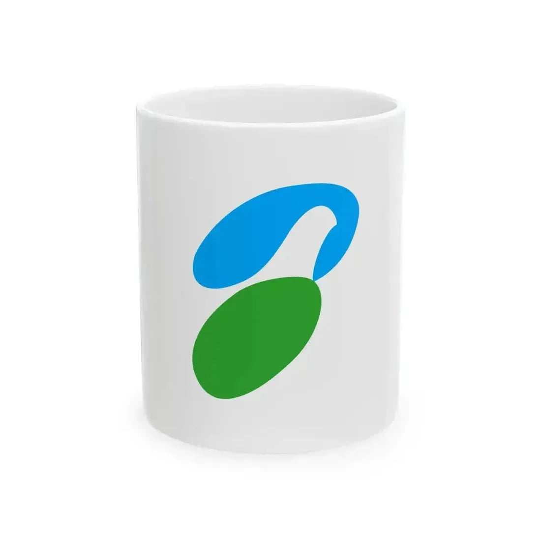 Flag of Akigawa Tokyo 1992-1995 (Japan) White Coffee Mug 11oz - Go Mug Yourself