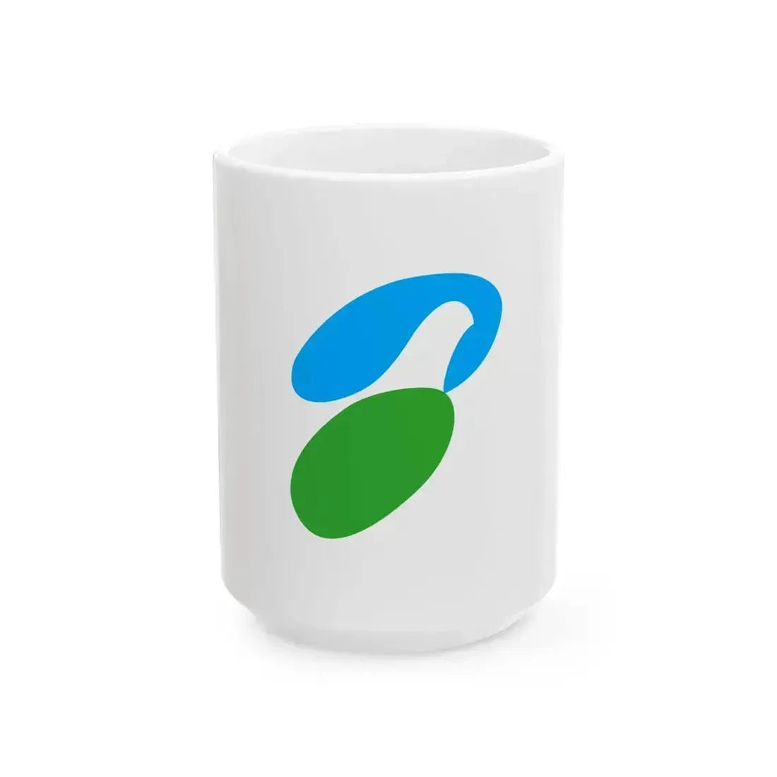 Flag of Akigawa Tokyo 1992-1995 (Japan) White Coffee Mug 15oz - Go Mug Yourself