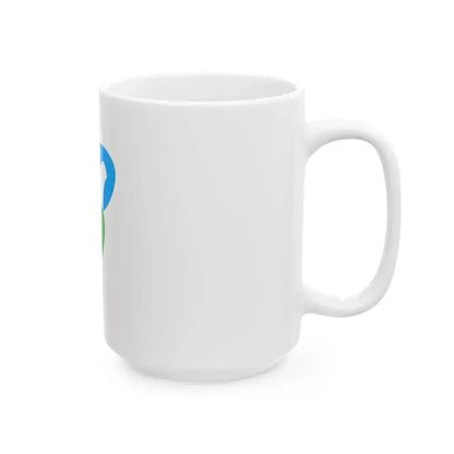 Flag of Akigawa Tokyo 1992-1995 (Japan) White Coffee Mug - Go Mug Yourself