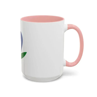 Flag of Akiruno Tokyo Japan - Accent Coffee Mug - Go Mug Yourself
