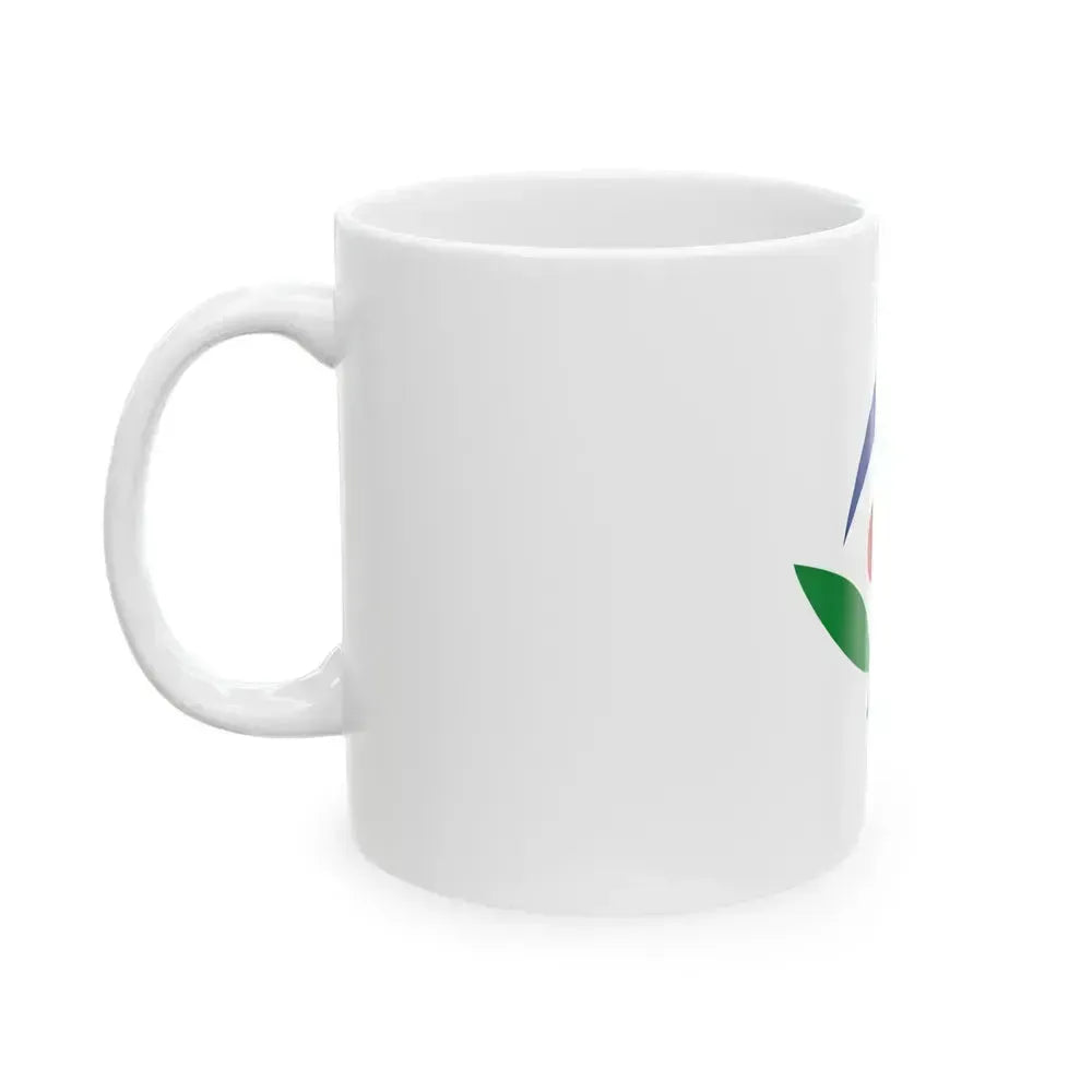 Flag of Akiruno Tokyo Japan - White Coffee Mug - Go Mug Yourself