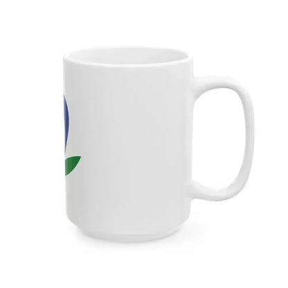 Flag of Akiruno Tokyo Japan - White Coffee Mug - Go Mug Yourself