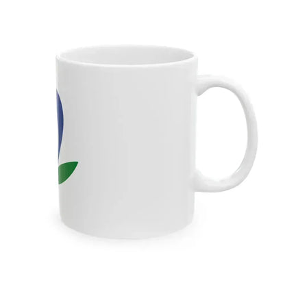 Flag of Akiruno Tokyo Japan - White Coffee Mug - Go Mug Yourself