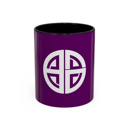 Flag of Akishima Tokyo Japan - Accent Coffee Mug 11oz Black - Go Mug Yourself