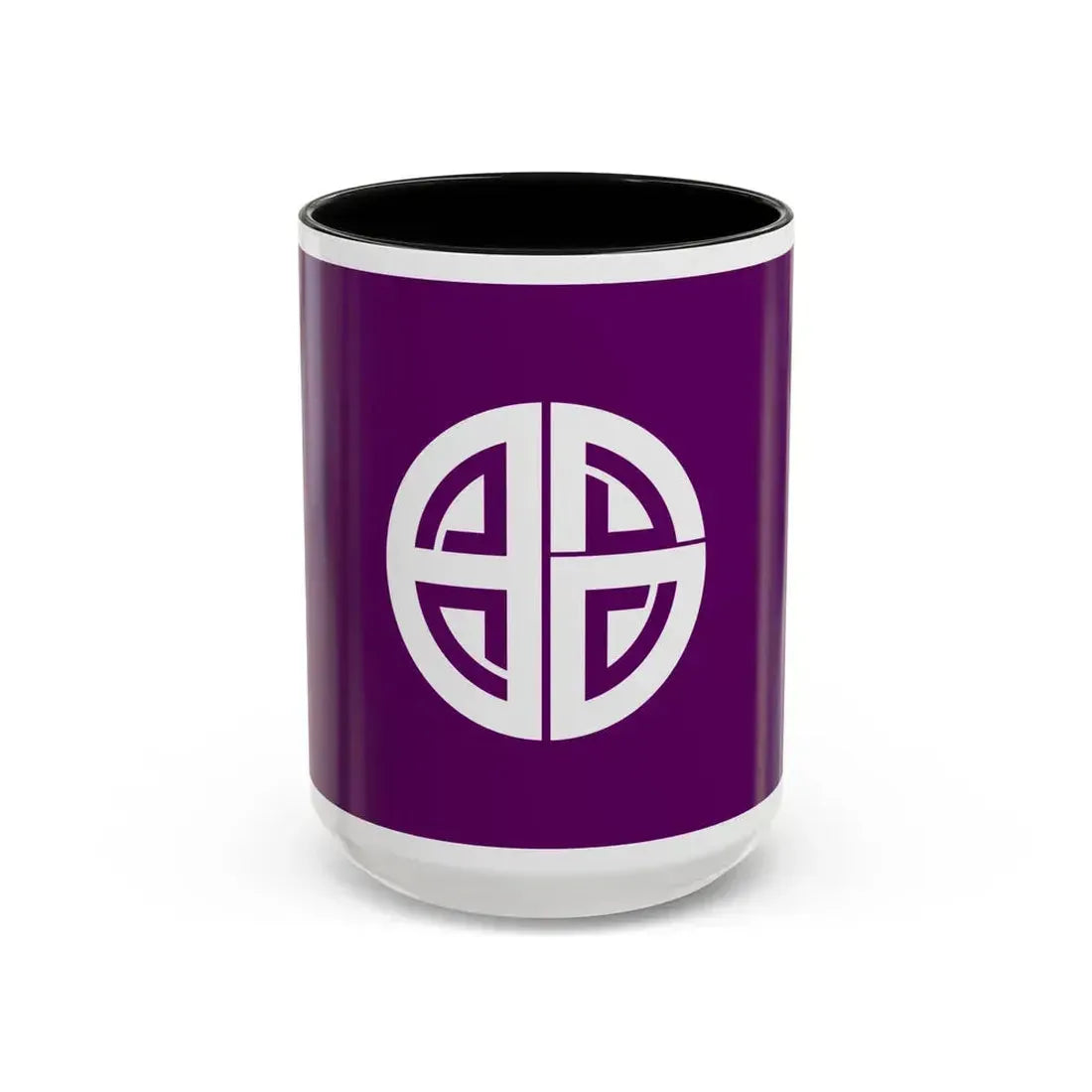 Flag of Akishima Tokyo Japan - Accent Coffee Mug 15oz Black - Go Mug Yourself