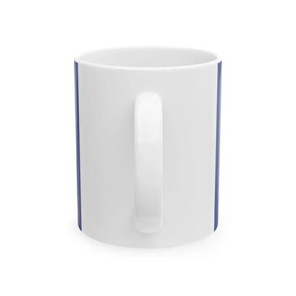 Flag of Alabama 1861 obverse (United States) White Coffee Mug - Go Mug Yourself