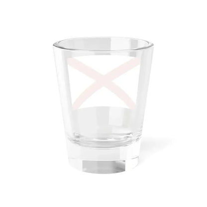 Flag of Alabama 3-2 (United States) Shot Glass 1.5oz - Go Mug Yourself