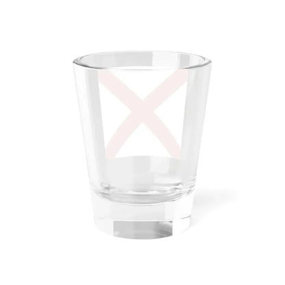 Flag of Alabama square (United States) Shot Glass 1.5oz - Go Mug Yourself
