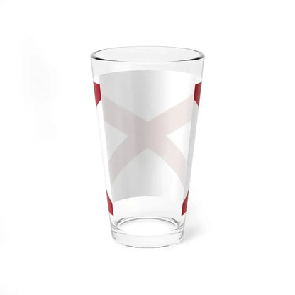 Flag of Alabama (United States) Pint Glass 16oz - Go Mug Yourself