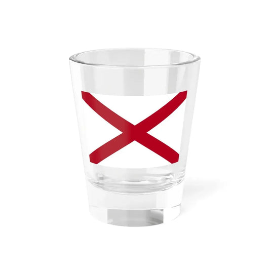 Flag of Alabama (United States) Shot Glass 1.5oz 1.5oz - Go Mug Yourself