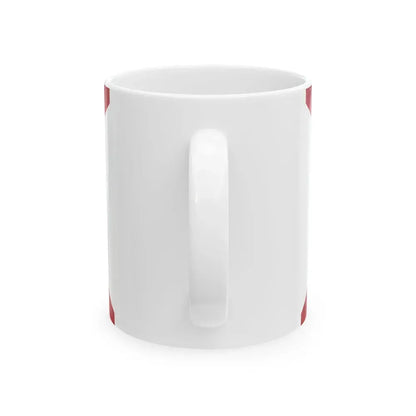 Flag of Alabama (United States) White Coffee Mug - Go Mug Yourself