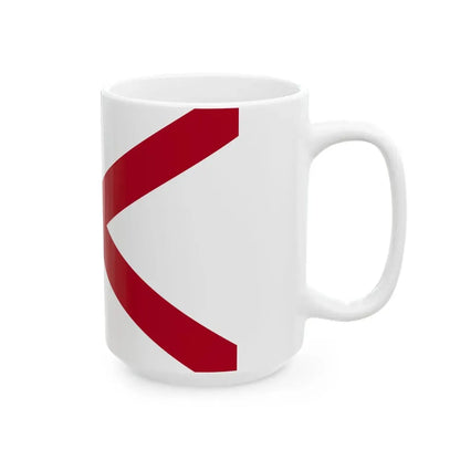 Flag of Alabama (United States) White Coffee Mug - Go Mug Yourself