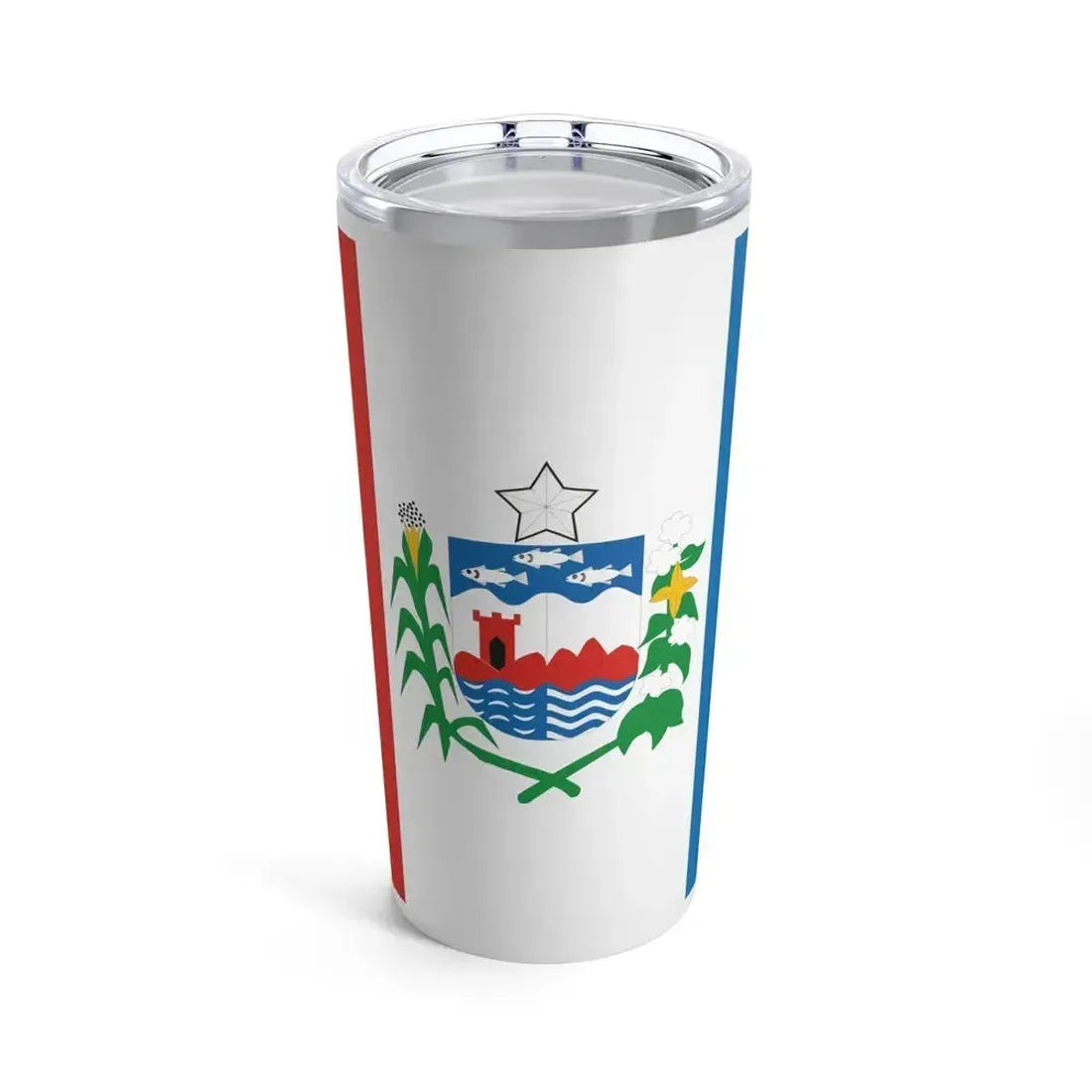 Flag of Alagoas Brazil - Tumbler 20oz 20oz - Go Mug Yourself