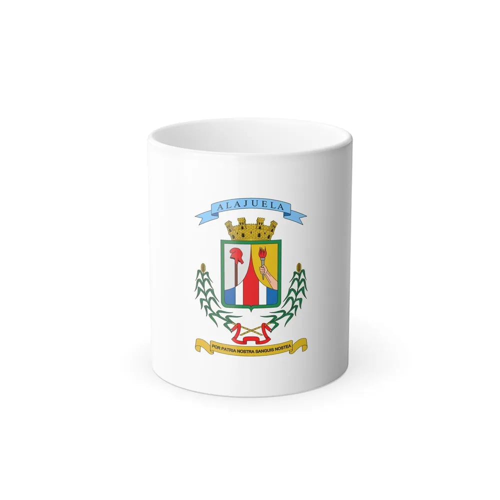 Flag of Alajuela Province Costa Rica - Color Changing Mug 11oz-11oz-Go Mug Yourself