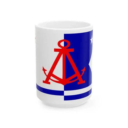 Flag of Alameda California (United States) White Coffee Mug 15oz - Go Mug Yourself