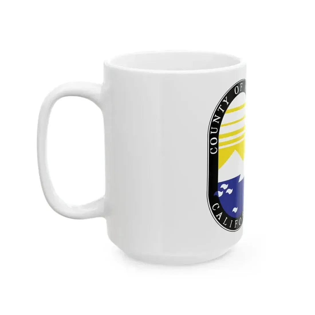 Flag of Alameda County California (United States) White Coffee Mug - Go Mug Yourself