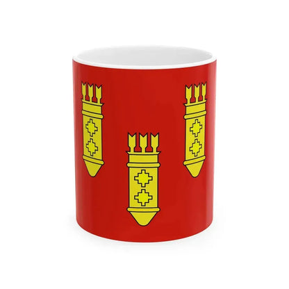 Flag of Alatyr (Russia) White Coffee Mug 11oz - Go Mug Yourself
