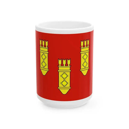 Flag of Alatyr (Russia) White Coffee Mug 15oz - Go Mug Yourself