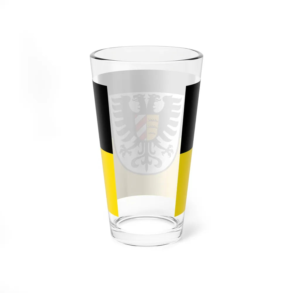 Flag of Alb Donau Kreis Germany - Pint Glass 16oz-Go Mug Yourself