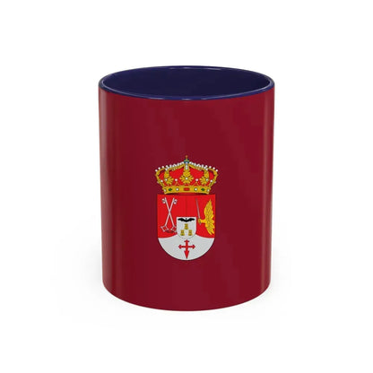 Flag of Albacete Spain - Accent Coffee Mug 11oz Navy - Go Mug Yourself