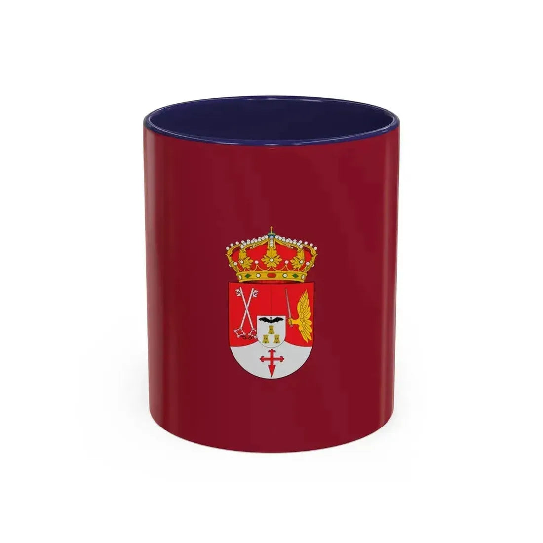 Flag of Albacete Spain - Accent Coffee Mug 11oz Navy - Go Mug Yourself