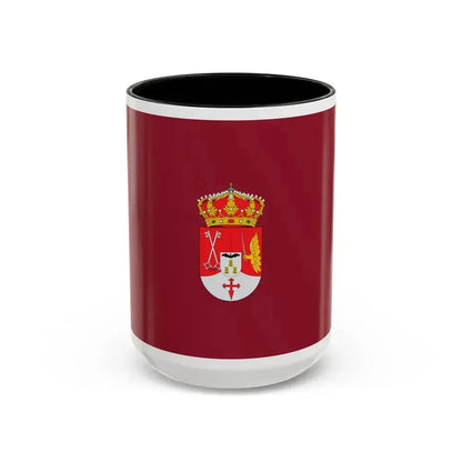 Flag of Albacete Spain - Accent Coffee Mug 15oz Black - Go Mug Yourself