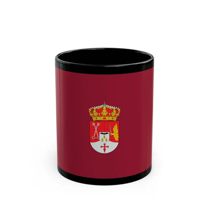 Flag of Albacete Spain - Black Coffee Mug-11oz-Go Mug Yourself