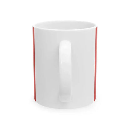 Flag of Albania 1944-1946 (Albania) White Coffee Mug - Go Mug Yourself