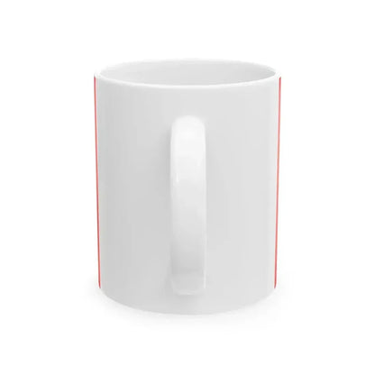 Flag of Albania (Albania) White Coffee Mug - Go Mug Yourself
