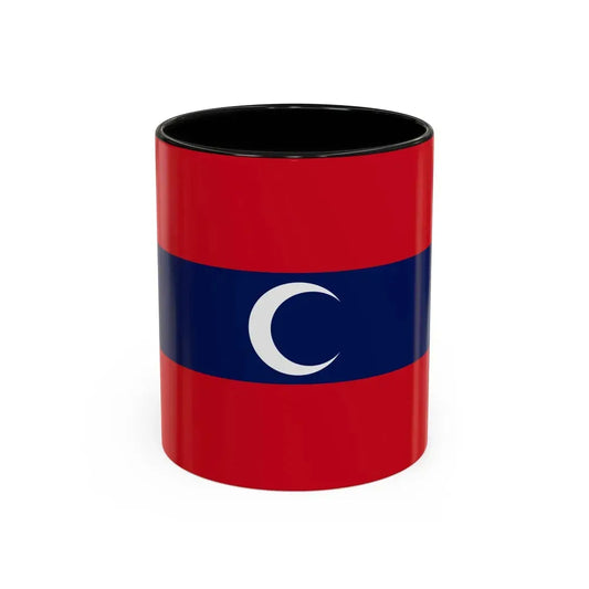 Flag of Albanian Muslims of the first quarter of the 19th century - Accent Coffee Mug 11oz Black - Go Mug Yourself