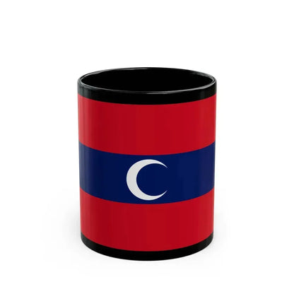 Flag of Albanian Muslims of the first quarter of the 19th century - Black Coffee Mug 11oz - Go Mug Yourself