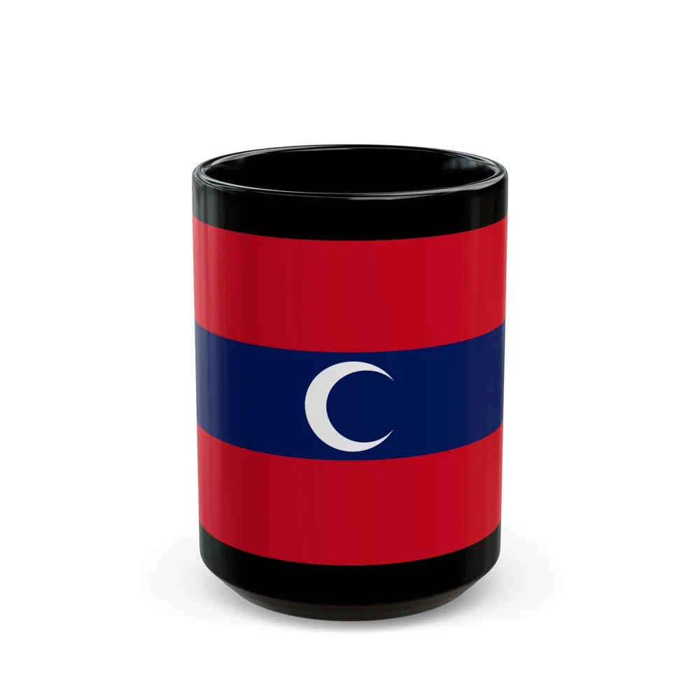 Flag of Albanian Muslims of the first quarter of the 19th century - Black Coffee Mug-15oz-Go Mug Yourself